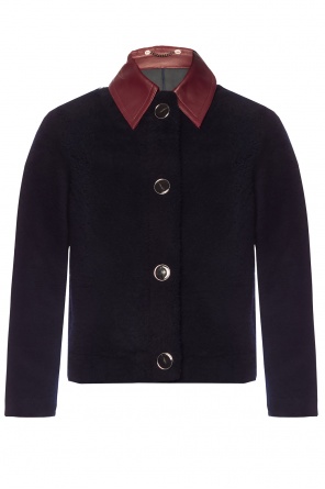 Reversible jacket with spread collar, zdjęcie 1 Reversible jacket with spread collar od Victoria Victoria Beckham